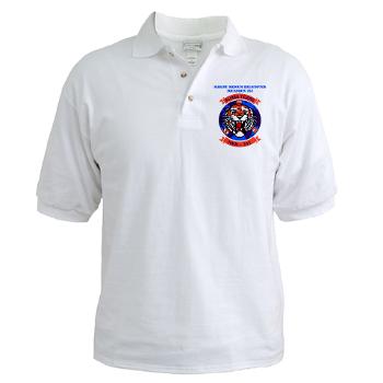 MMHS262 - A01 - 04 - Marine Medium Helicopter Squadron 262 with Text Golf Shirt