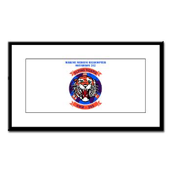 MMHS262 - M01 - 02 - Marine Medium Helicopter Squadron 262 with Text Small Framed Print - Click Image to Close
