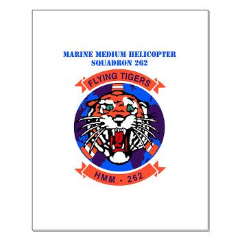 MMHS262 - M01 - 02 - Marine Medium Helicopter Squadron 262 with Text Small Poster