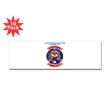 MMHS262 - M01 - 01 - Marine Medium Helicopter Squadron 262 with Text Sticker (Bumper 10 pk) - Click Image to Close