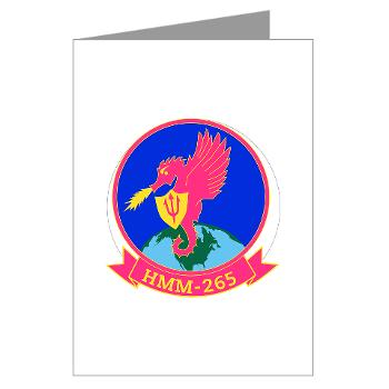 MMHS265 - M01 - 02 - Marine Medium Helicopter Squadron 265 - Greeting Cards (Pk of 10)