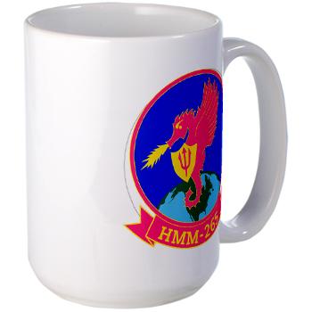 MMHS265 - M01 - 03 - Marine Medium Helicopter Squadron 265 - Large Mug
