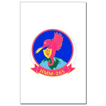MMHS265 - M01 - 02 - Marine Medium Helicopter Squadron 265 - Mini Poster Print