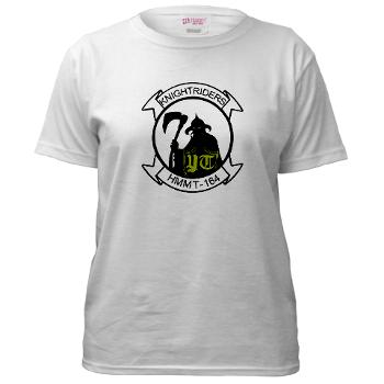 MMHTS164 - A01 - 04 - Marine Med Helicopter Tng Sqdrn 164 - Women's T-Shirt - Click Image to Close