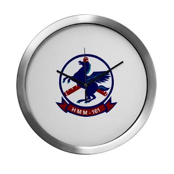 MMTS161 - M01 - 03 - Marine Medium Tiltrotor Squadron 161 - Modern Wall Clock - Click Image to Close
