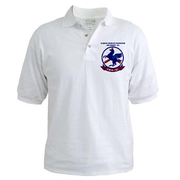MMTS161 - A01 - 04 - Marine Medium Tiltrotor Squadron 161 with Text - Golf Shirt - Click Image to Close
