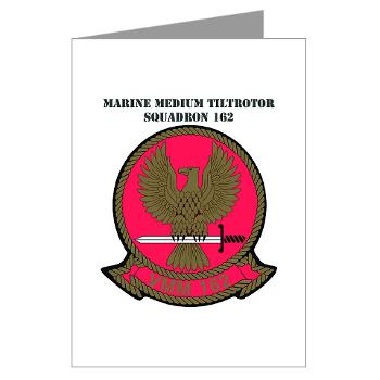 MMTS162 - M01 - 02 - Marine Medium Tiltrotor Squadron 162 (VMM-162) with Text Greeting Cards (Pk of 20)