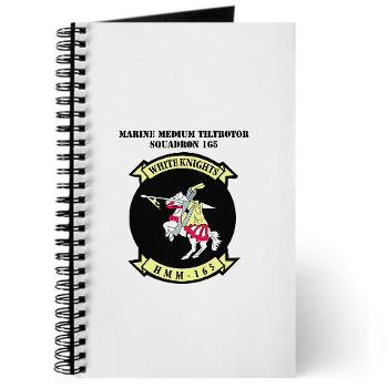 MMTS165 - A01 - 01 - USMC - Marine Medium Tiltrotor Squadron 165 with Text - Journal