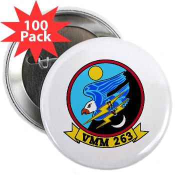 MMTS263 - M01 - 01 - Marine Medium Tiltrotor Squadron 263 (VMM-263) 2.25" Button (100 pack) - Click Image to Close