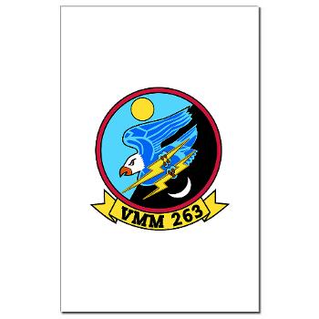 MMTS263 - M01 - 02 - Marine Medium Tiltrotor Squadron 263 (VMM-263) Mini Poster Print