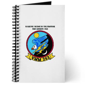 MMTS263 - M01 - 02 - Marine Medium Tiltrotor Squadron 263 (VMM-263) with Text Journal