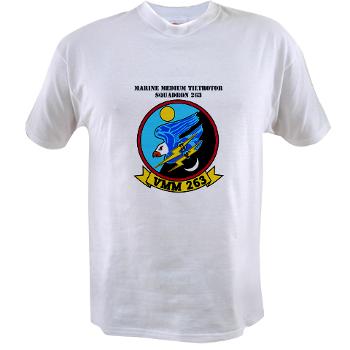 MMTS263 - A01 - 04 - Marine Medium Tiltrotor Squadron 263 (VMM-263) with Text Value T-Shirt - Click Image to Close