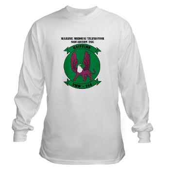 MMTS266 - A01 - 01 - USMC - Marine Medium Tiltrotor Squadron 266 (VMM-266) with Text - Long Sleeve T-Shirt - Click Image to Close