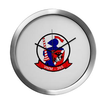 MMTS365 - M01 - 03 - Marine Medium Tiltrotor Squadron 365 Modern Wall Clock
