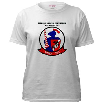 MMTS365 - A01 - 04 - Marine Medium Tiltrotor Squadron 365 with text Women's T-Shirt