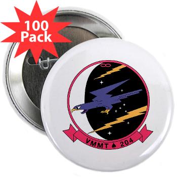 MMTTS204 - M01 - 01 - Marine Medium Tiltrotor Training Squadron 204 2.25" Button (100 pack) - Click Image to Close