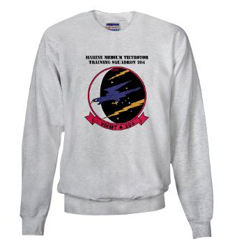 MMTTS204 - A01 - 03 - Marine Medium Tiltrotor Training Squadron 204 with text Sweatshirt - Click Image to Close