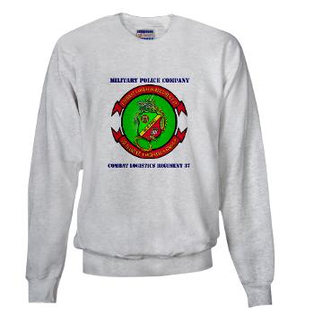 MPC - A01 - 01 - Military Police Company with Text - Sweatshirt - Click Image to Close