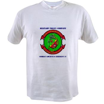 MPC - A01 - 01 - Military Police Company with Text - Value T-Shirt - Click Image to Close