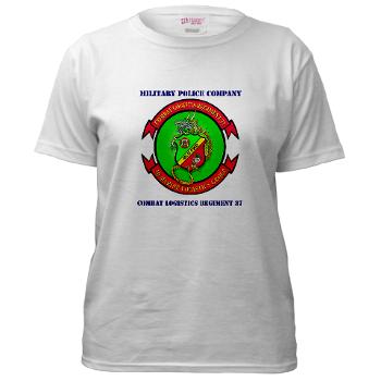 MPC - A01 - 01 - Military Police Company with Text - Women's T-Shirt