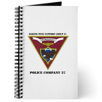 MPC27 - M01 - 02 - Military Police Company 27 with Text Journal