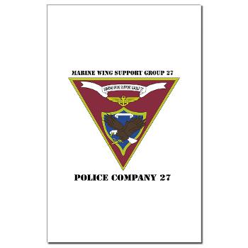 MPC27 - M01 - 02 - Military Police Company 27 with Text Mini Poster Print