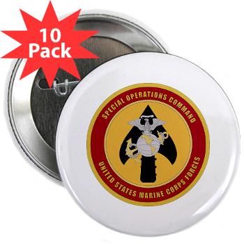 MSOC - M01 - 01 - Marine Special Ops Cmd - 2.25" Button (10 pack)