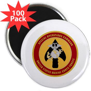 MSOC - M01 - 01 - Marine Special Ops Cmd - 2.25" Magnet (100 pack) - Click Image to Close