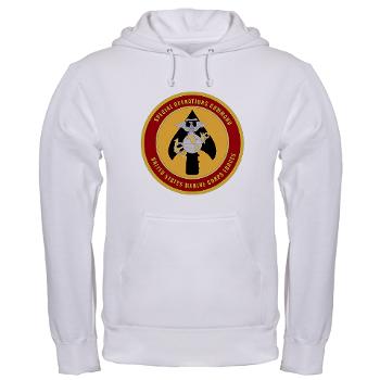 MSOC - A01 - 03 - Marine Special Ops Cmd - Hooded Sweatshirt - Click Image to Close