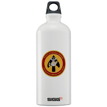 MSOC - M01 - 03 - Marine Special Ops Cmd - Sigg Water Bottle 1.0L