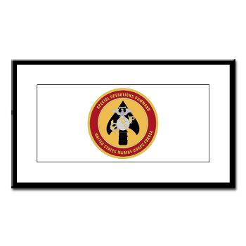 MSOC - M01 - 02 - Marine Special Ops Cmd - Small Framed Print