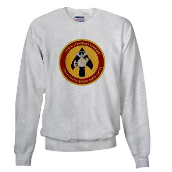 MSOC - A01 - 03 - Marine Special Ops Cmd - Sweatshirt - Click Image to Close