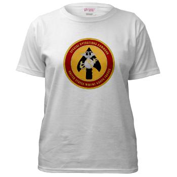 MSOC - A01 - 04 - Marine Special Ops Cmd - Women's T-Shirt