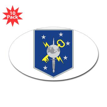 MSOIB - M01 - 01 - Marine Special Operations Intelligence Battalion - Sticker (Oval 10 pk)