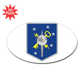 MSOIB - M01 - 01 - Marine Special Operations Intelligence Battalion - Sticker (Oval 50 pk)
