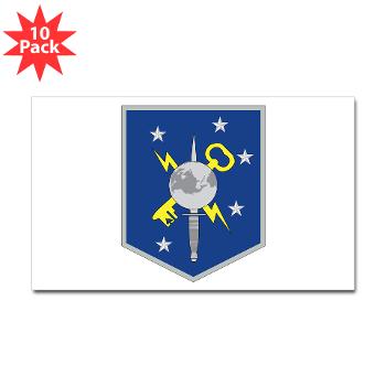 MSOIB - M01 - 01 - Marine Special Operations Intelligence Battalion - Sticker (Rectangle 10 pk)