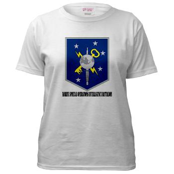 MSOIB - A01 - 04 - Marine Special Operations Intelligence Battalion with Text - Women's T-Shirt