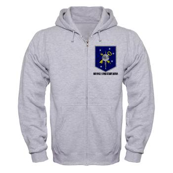 MSOIB - A01 - 03 - Marine Special Operations Intelligence Battalion with Text - Zip Hoodie