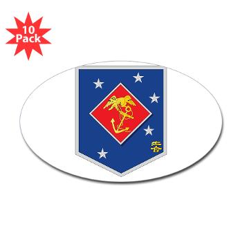MSOR - M01 - 01 - Marine Special Operations Regiment - Sticker (Oval 10 pk)