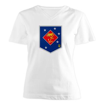 MSOR - A01 - 04 - Marine Special Operations Regiment - Women's V-Neck T-Shirt