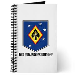 MSOSG - M01 - 02 - Marine Special Operations Support Group with Text - Journal