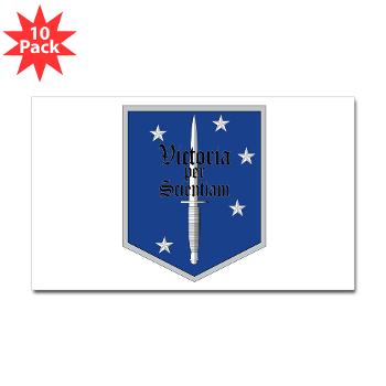 MSOS - M01 - 01 - Marine Special Operations School - Sticker (Rectangle 10 pk) - Click Image to Close