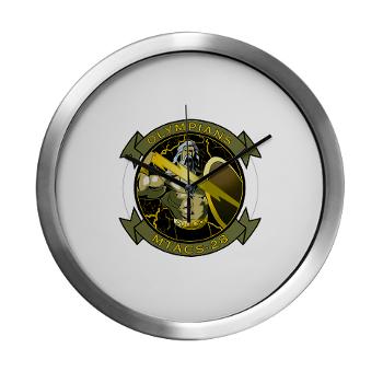 MTACS28 - M01 - 03 - Marine Tactical Air Command Squadron 28 (MTACS-28) Modern Wall Clock
