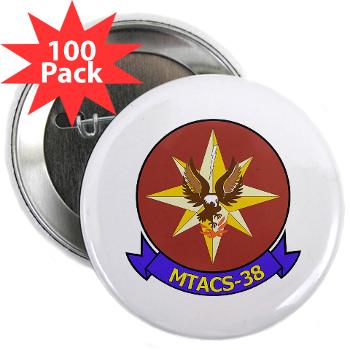MTACS38 - M01 - 01 - Marine Tactical Air Command Sqdrn 38 2.25" Button (100 pack)