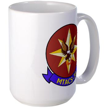 MTACS38 - M01 - 03 - Marine Tactical Air Command Sqdrn 38 Large Mug