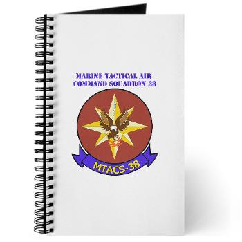 MTACS38 - M01 - 02 - Marine Tactical Air Command Sqdrn 38 with text Journal - Click Image to Close