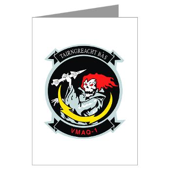 MTEWS1 - M01 - 02 - Marine Tactical Electronic Warfare Squadron 1 Greeting Cards (Pk of 10)