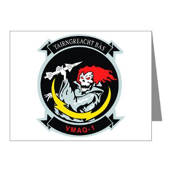 MTEWS1 - M01 - 02 - Marine Tactical Electronic Warfare Squadron 1 Note Cards (Pk of 20)