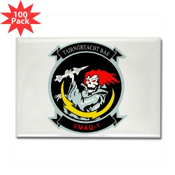 MTEWS1 - M01 - 01 - Marine Tactical Electronic Warfare Squadron 1 Rectangle Magnet (100 pack)