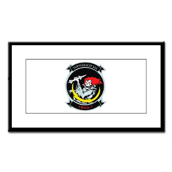 MTEWS1 - M01 - 02 - Marine Tactical Electronic Warfare Squadron 1 Small Framed Print - Click Image to Close